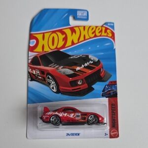 Hot Wheels Red Nightspeed Toy Car - 24/Seven